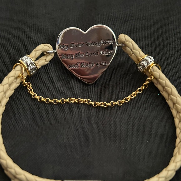 Bless My Daughter Diamond Bracelet - Picture 2 of 6